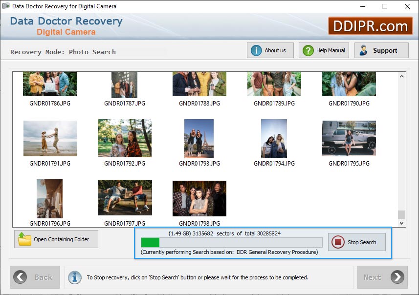 Recovery status