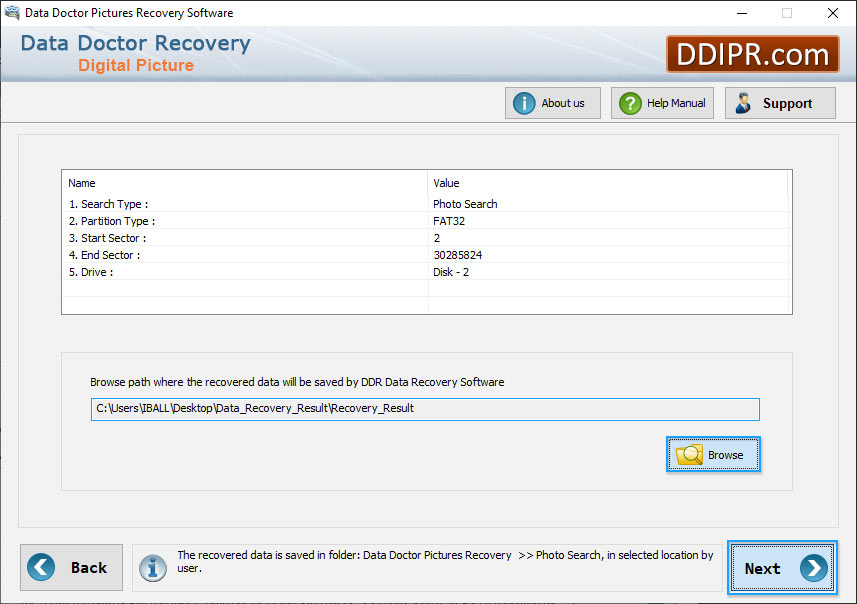 Picture Recovery Process