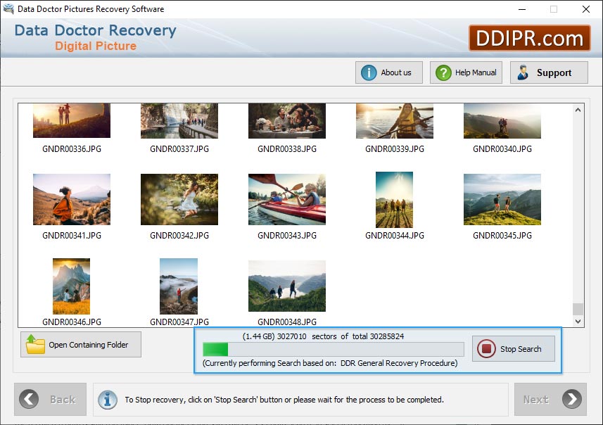 Digital Pictures Recovery Software